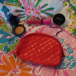 New unused ipsy products and mini makeup bag